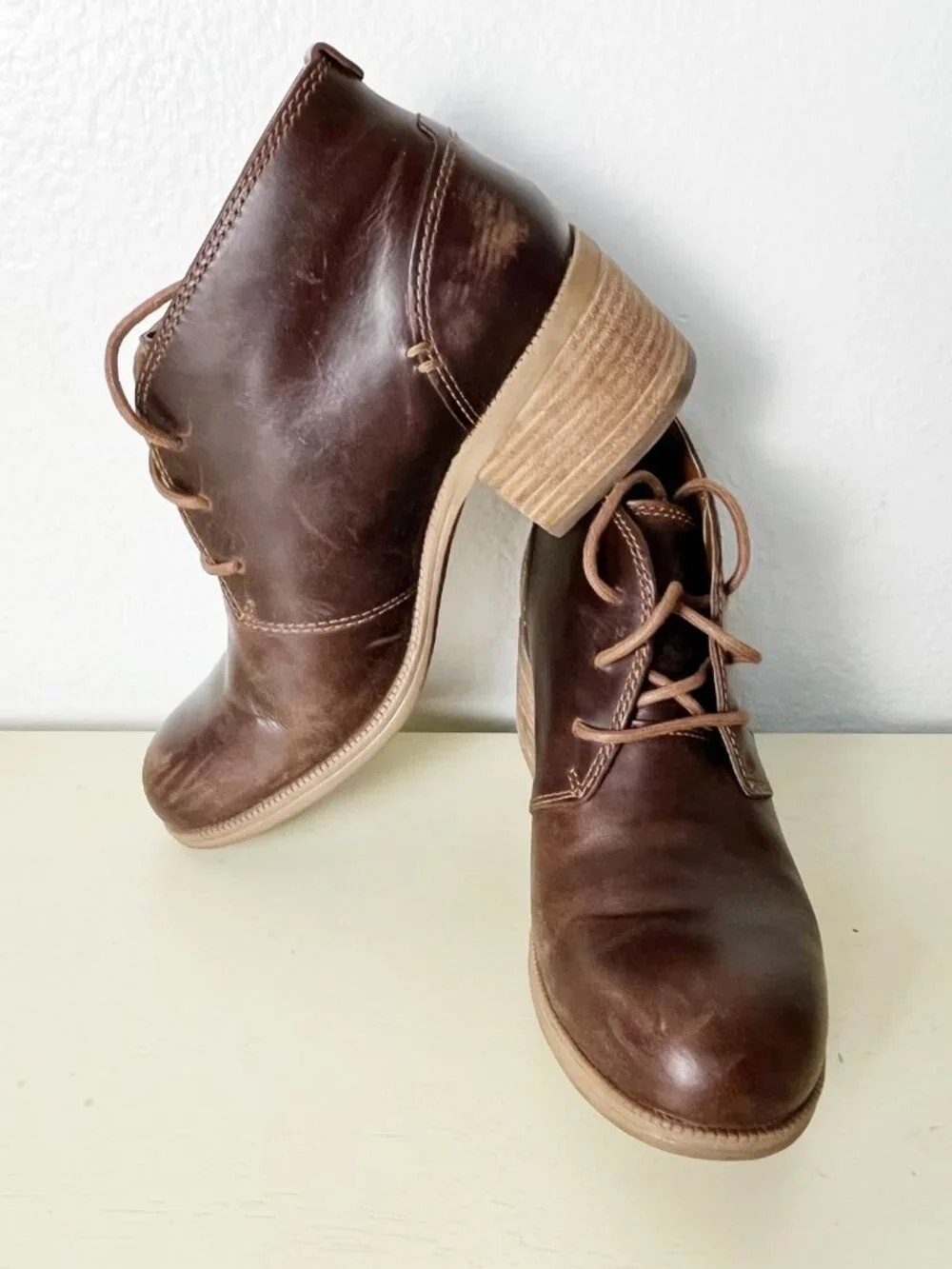 Clarks Maypearl Flora Leather Booties